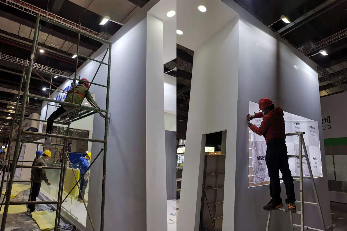 展臺(tái)搭建過程4